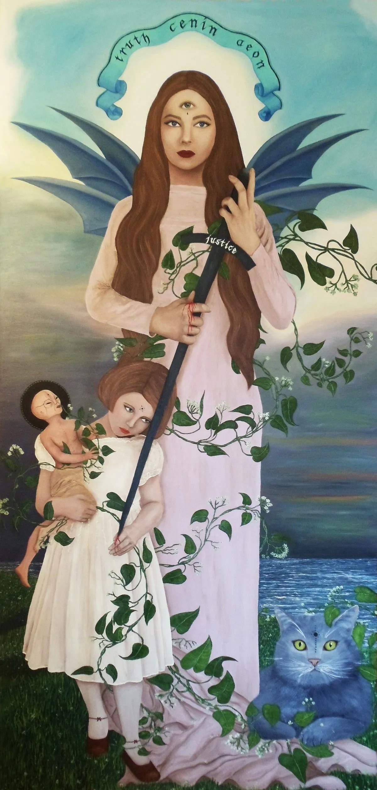 Angel of Vengeance, œuvre de Cenin Catlien