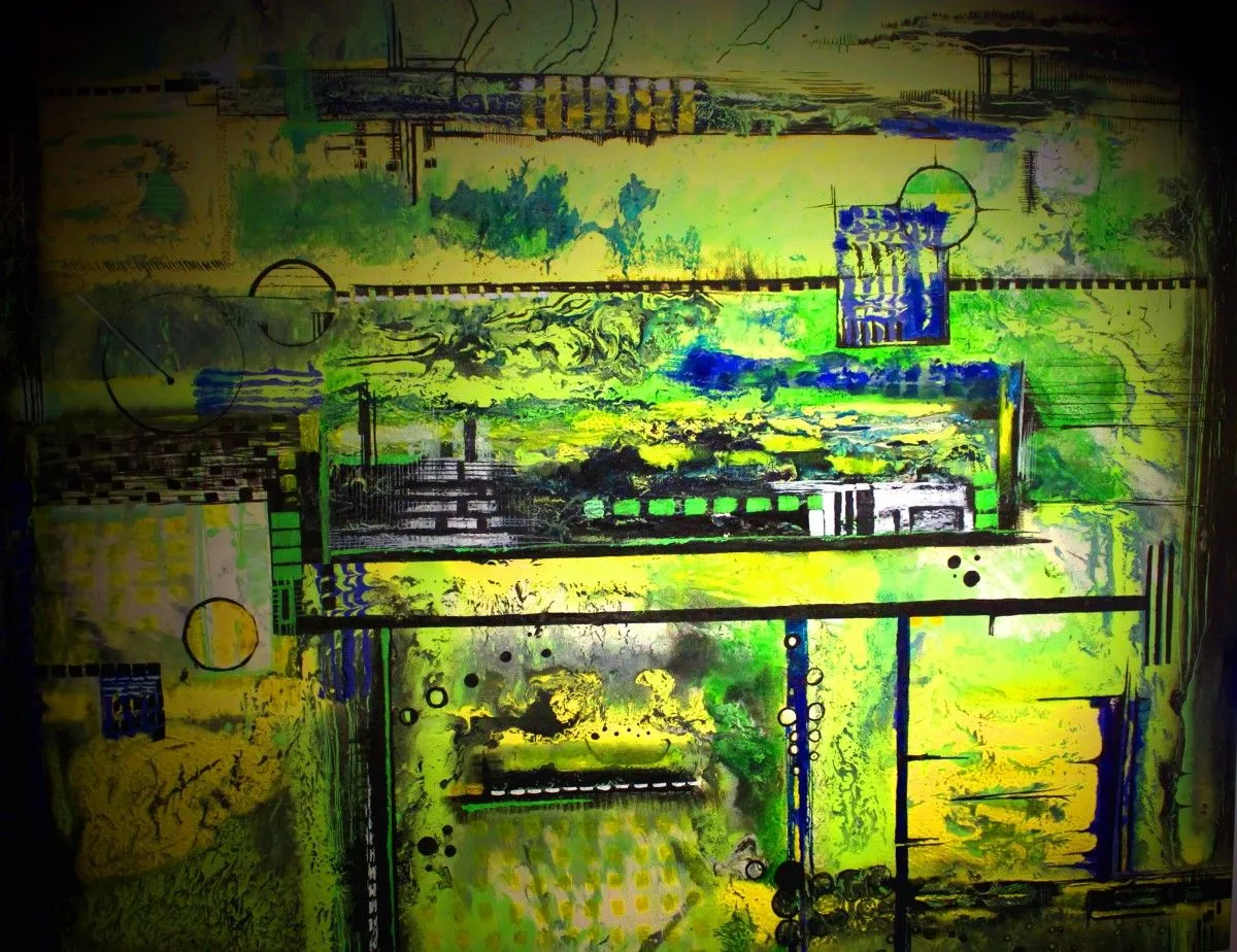 Secret Map, artwork by Khrystyna Kozyuk
