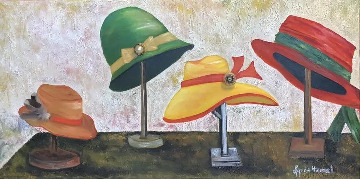 215-  Parures d'occasion, œuvre de Lynda Hamel