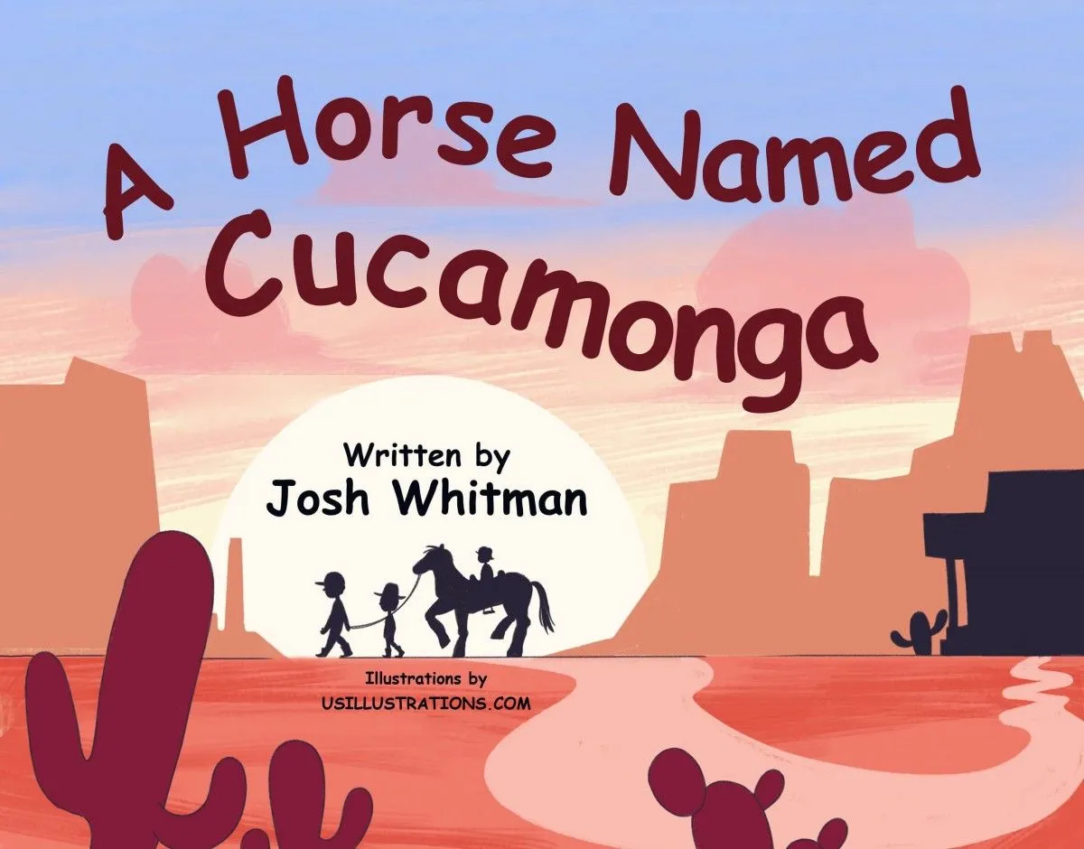 A Horse Named Cucamonga by Josh Whitman, œuvre de US Illustrations