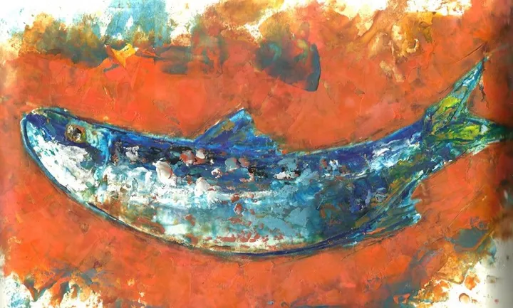 Herring, artwork by Laura Gomez