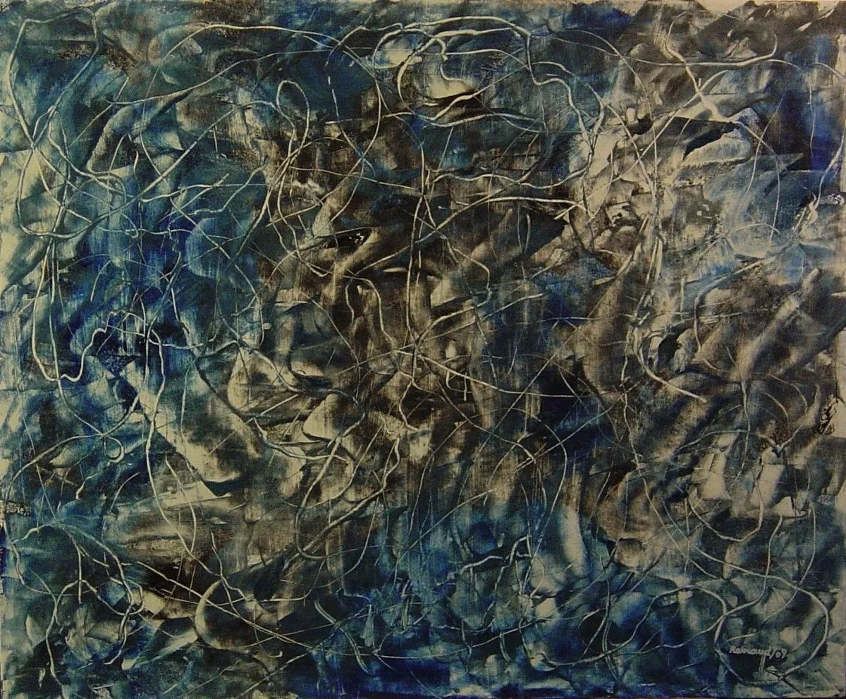 Composition 09-54, artwork by Marcel Renaud