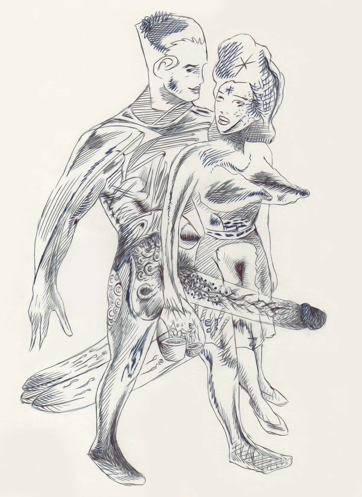 o ---, artwork by Laura H