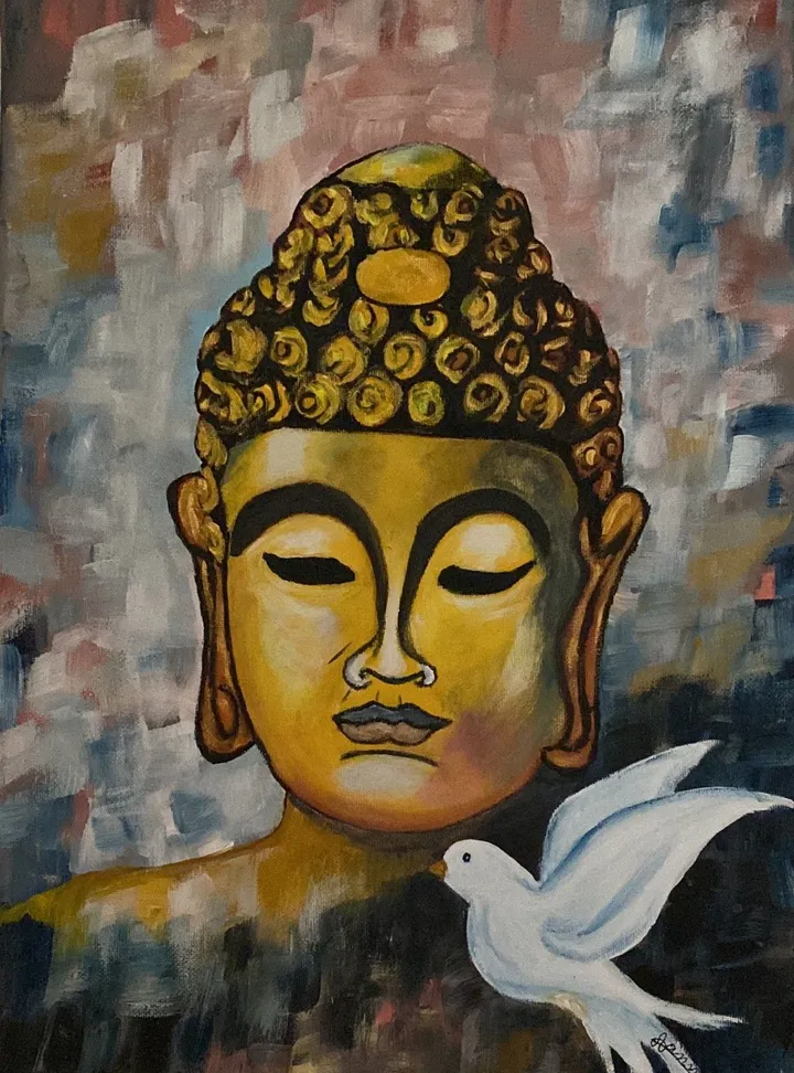 Bouddha, œuvre de Anne Antoine