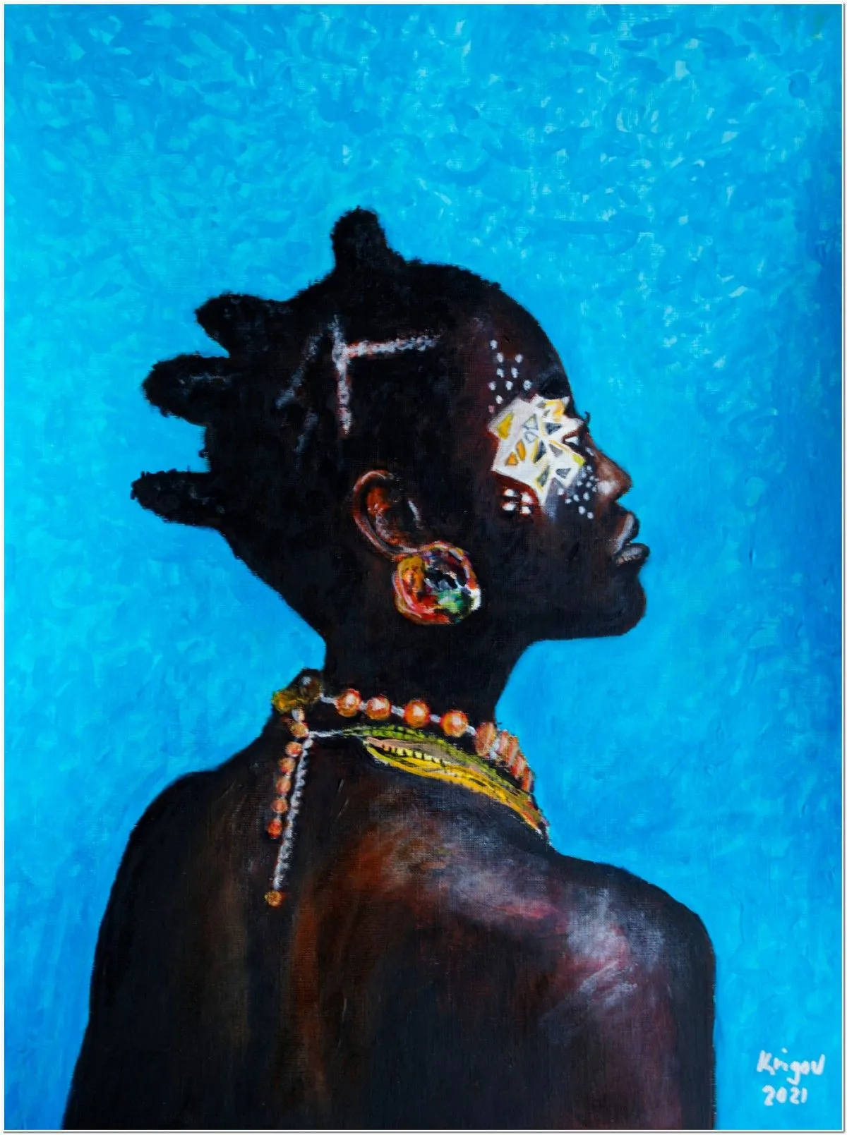 Black Magic Woman IX, œuvre de Christian Schnider