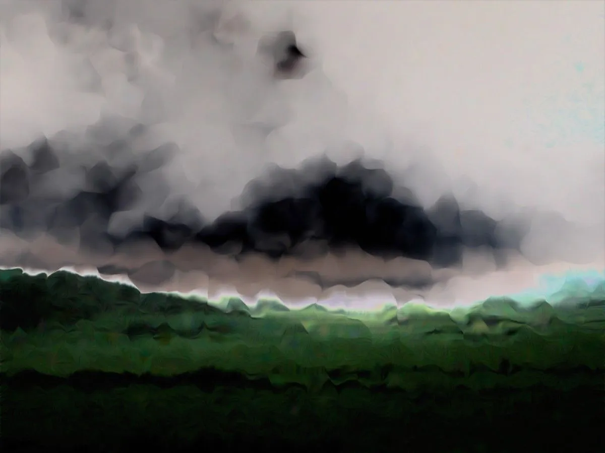paisaje digital 3, œuvre de Fausto Cantu