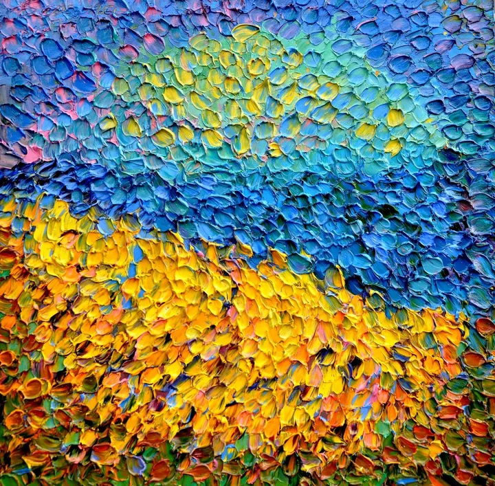 Bright summer, œuvre de Olga Bezhina