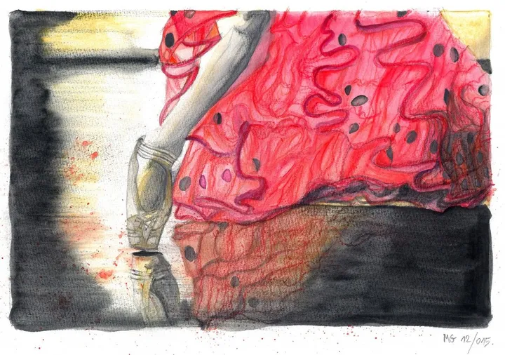 Flamenco, artwork by Goran Martinovic