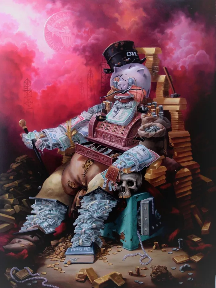 Kapital, œuvre de Alexander Mikhalchyk