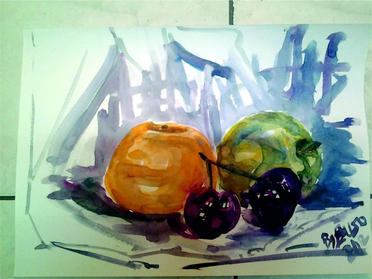 fruit cum berry, artwork by Akpan Usoroh