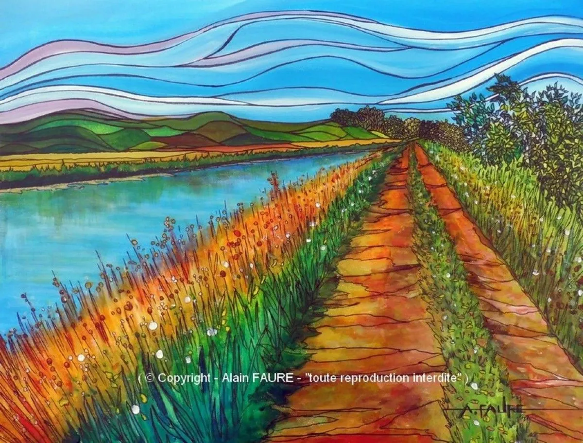 CRAU BELLE, artwork by Alain FAURE