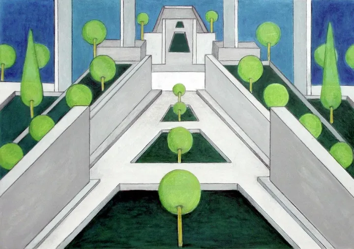 El Jardín de los Pasillos, œuvre de Eric Hansen