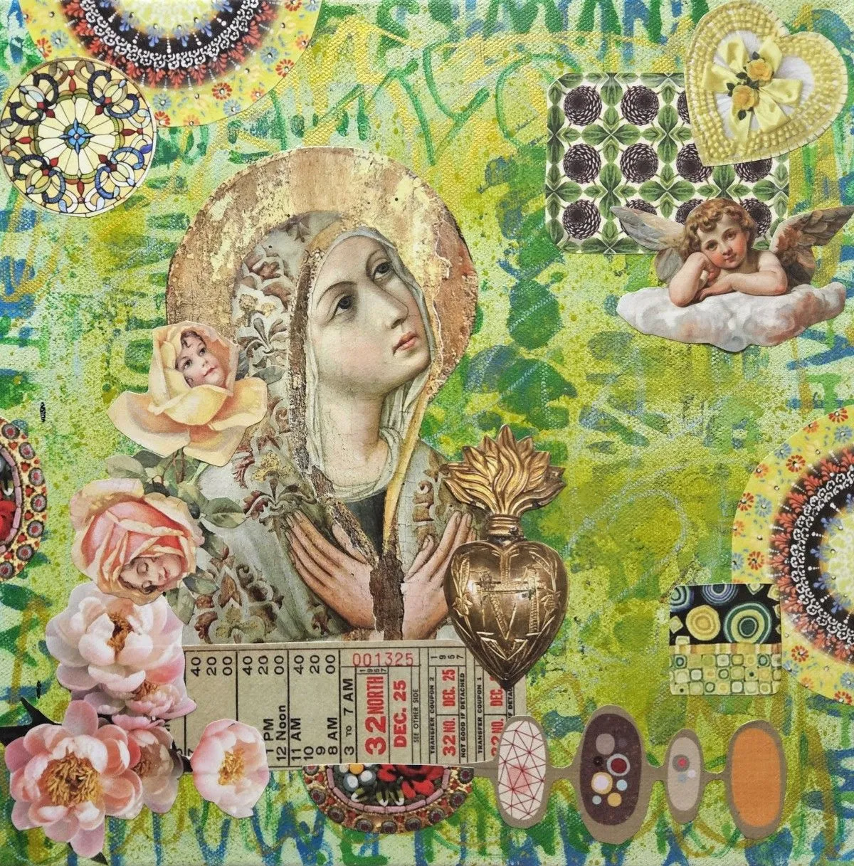 Garden of Mary, œuvre de Lorette C Luzajic