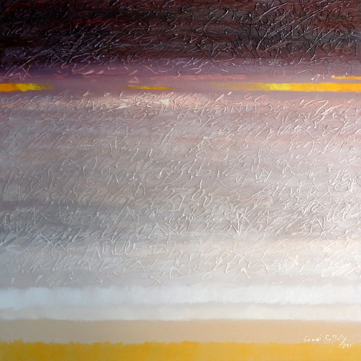 CONNECTIONS III, artwork by saadi babely