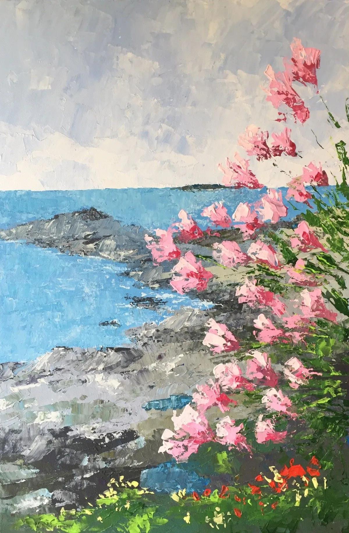 Fleurs de Bretagne, artwork by Romuald Leroy