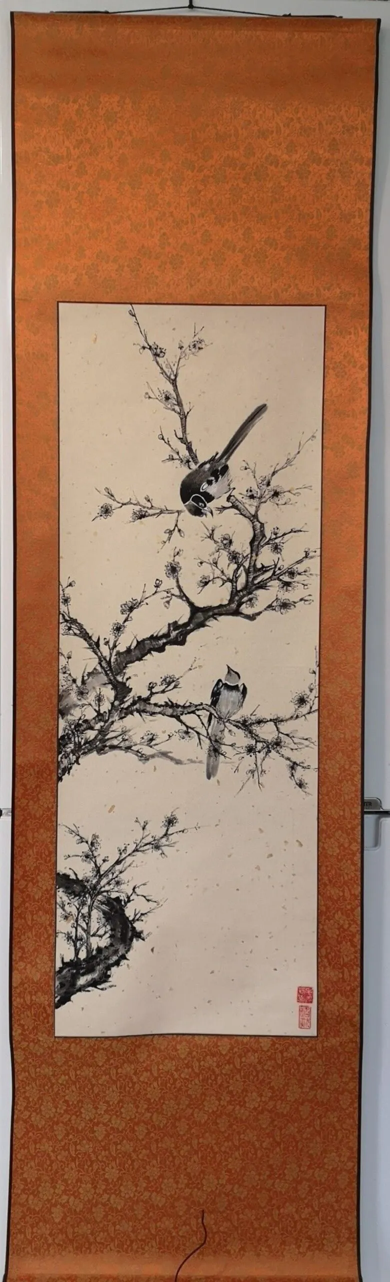 LE PRINTEMPS SUR LES BRANCHES, artwork by Meili Mao