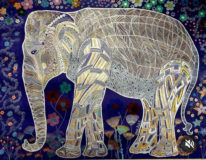 Wise & lonely, artwork by Ay?e Döler