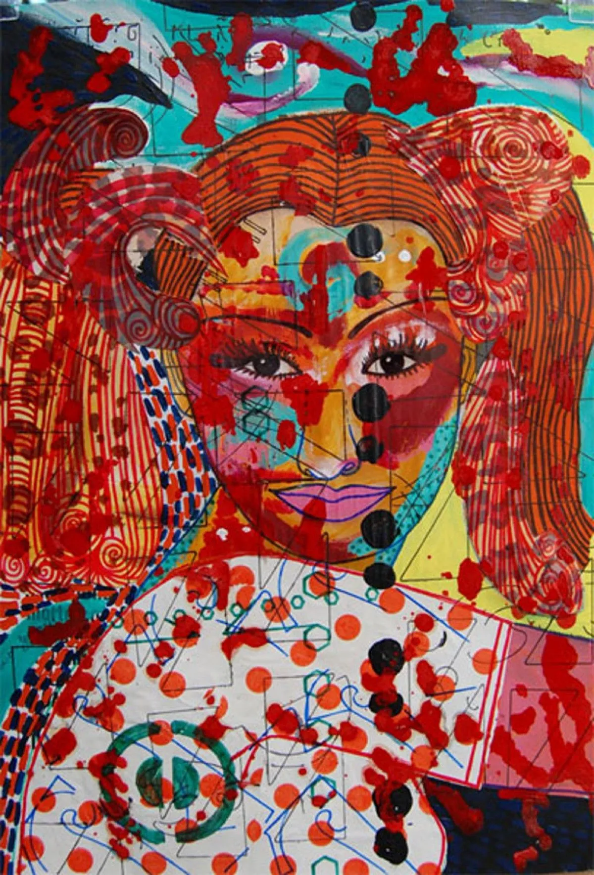PAINTING130, artwork by Claudio Parentela