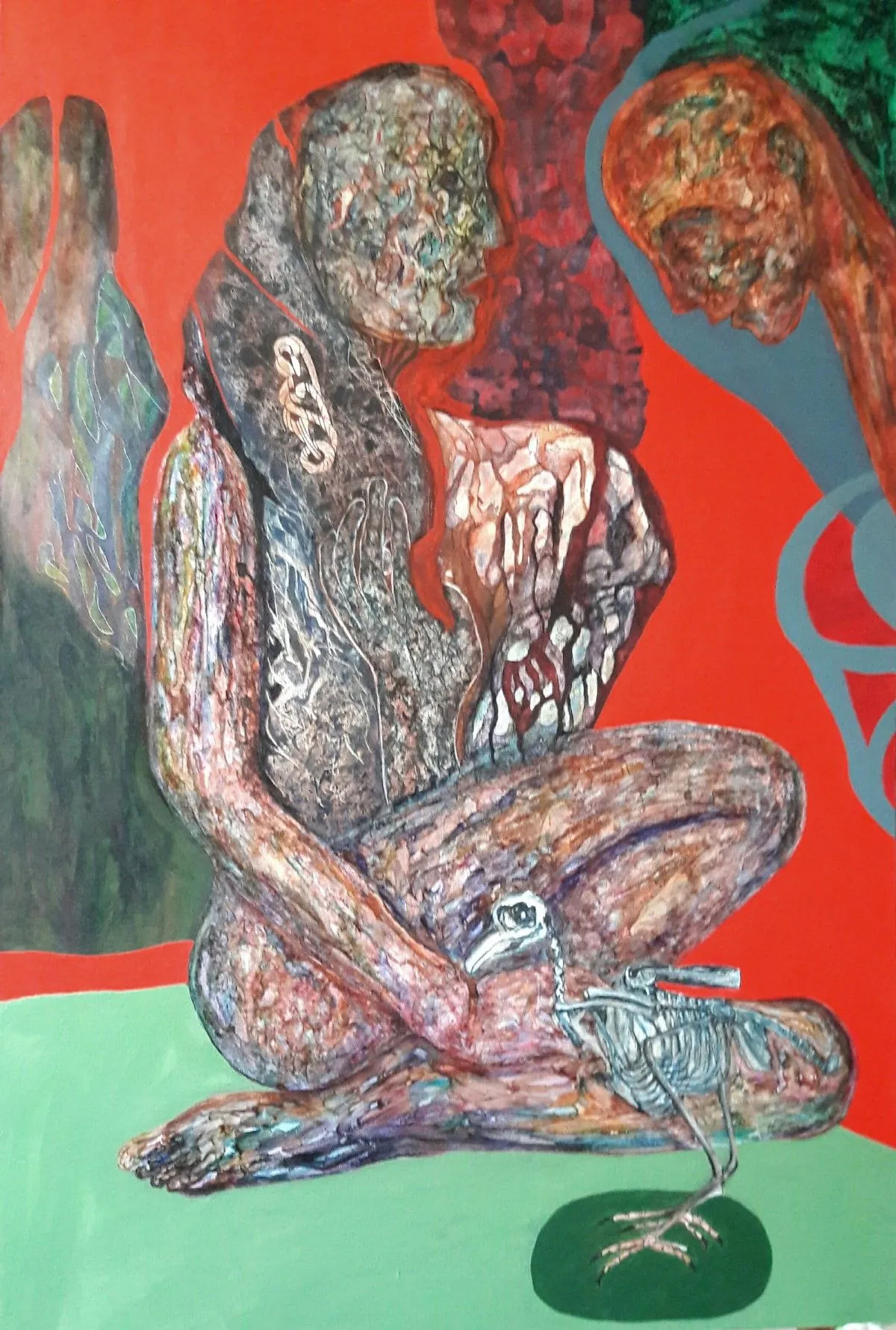 Love in the days of Corona, œuvre de Ann Delorme