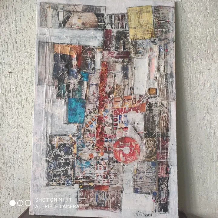 Métropolis, œuvre de Camille Ngoran