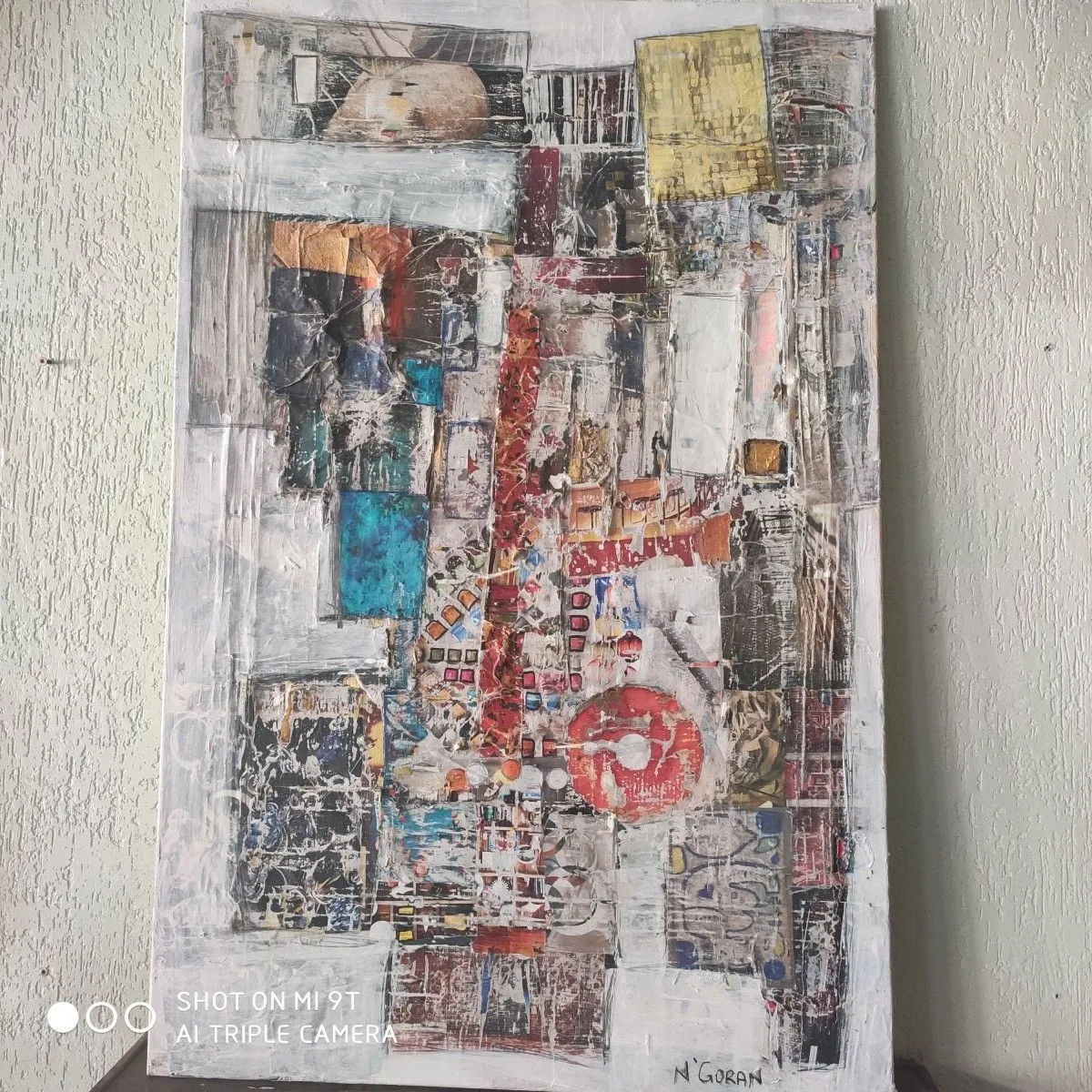 Métropolis, œuvre de Camille Ngoran