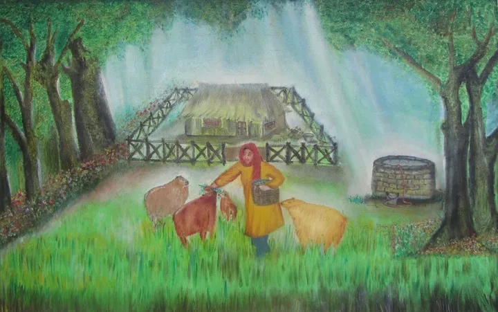 LIFE WITH LOVED ONES, œuvre de Jagan Mohan