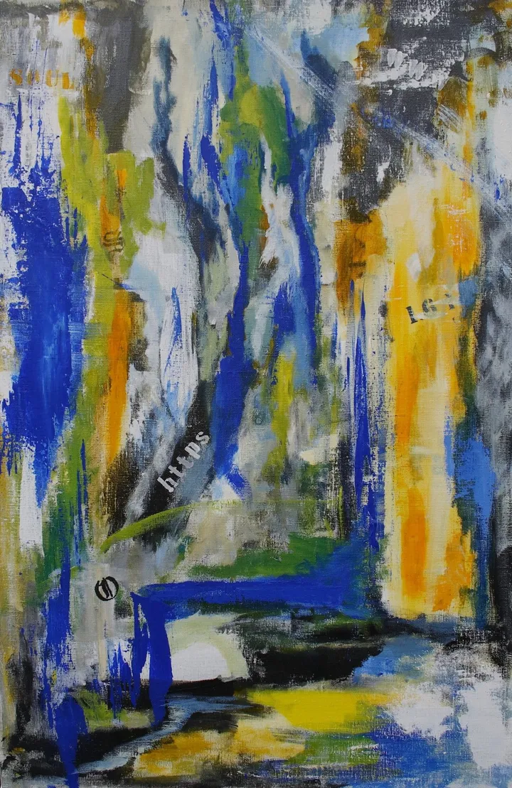 Flow#1, artwork by Oksana Okhapkina