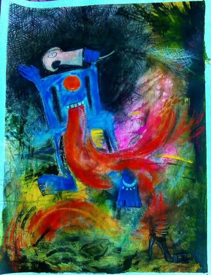 " The Period of Waking ", œuvre de Arpan Sadhukhan