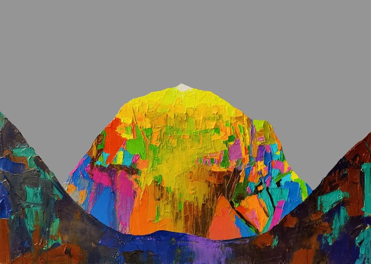 Kailash Reverie, œuvre de Abhishek Kumar