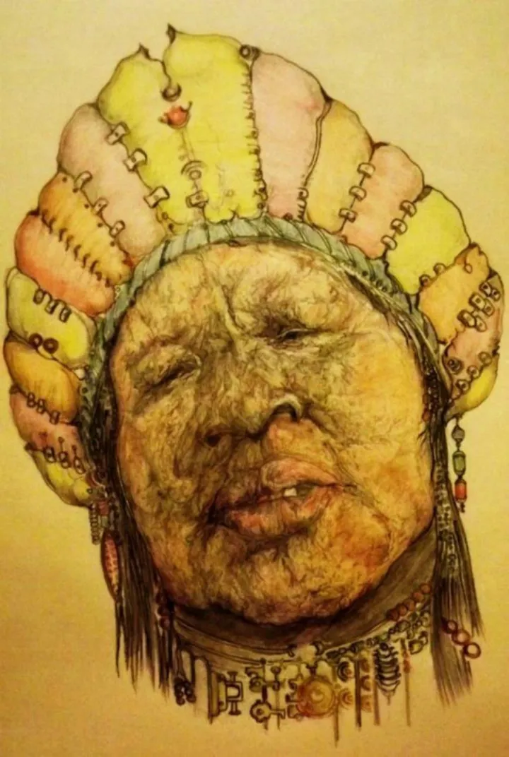 African Queen, œuvre de Florian Ivan