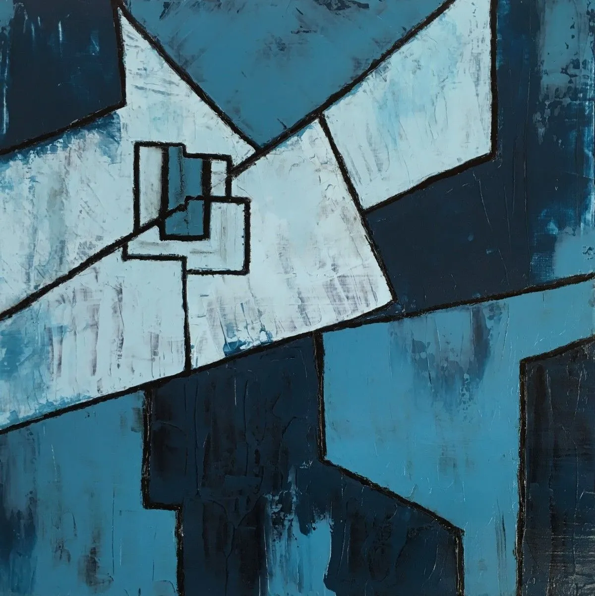 Bluetones Crossroad I, artwork by Terri Deskins