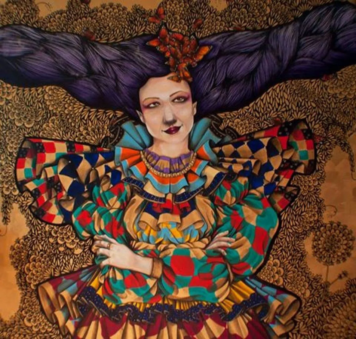 Divine Psiqui, artwork by leticia banegas gomez