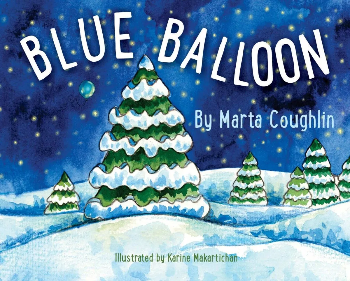 Blue Balloon by Marta Coughlin, œuvre de US Illustrations
