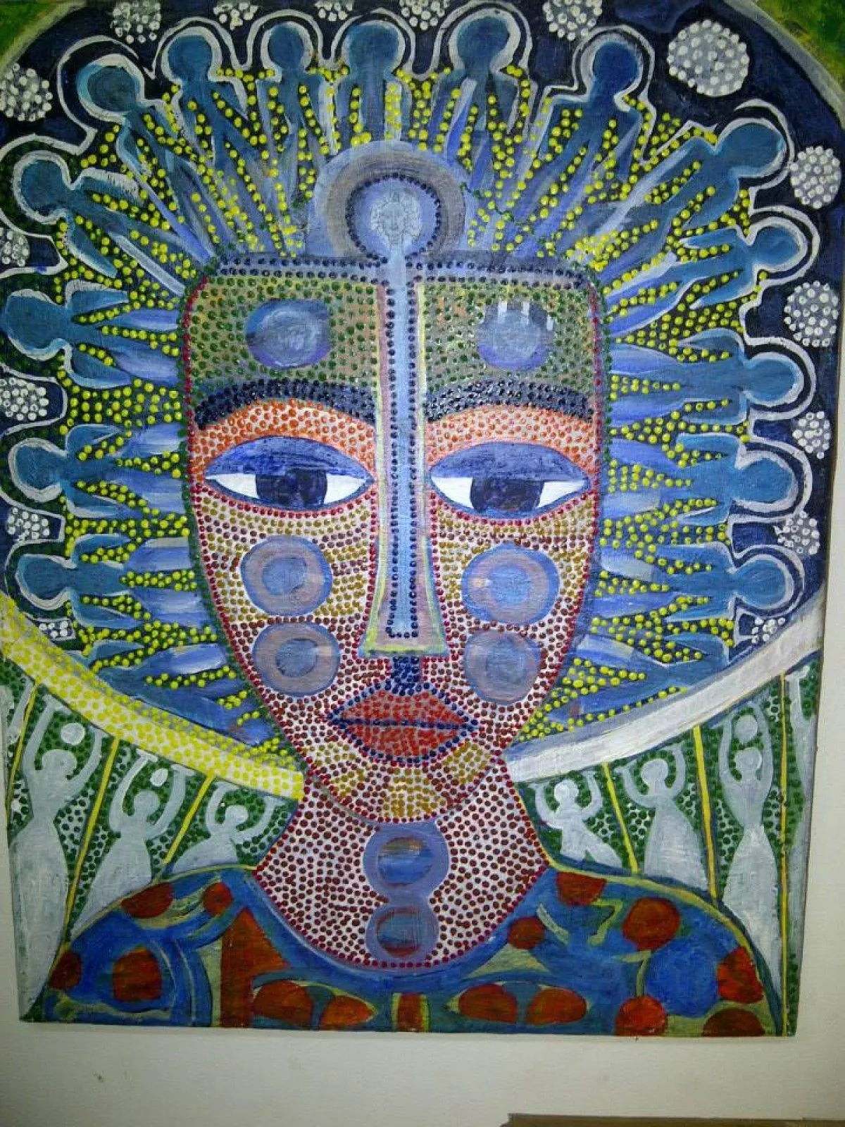 self portrait, œuvre de Turunesh Raymond