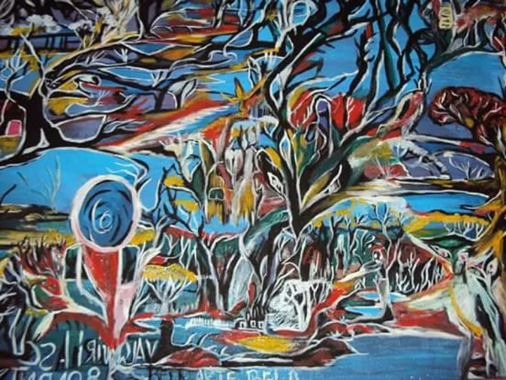 Arte bela, artwork by Souza Cavalcante Walquiria