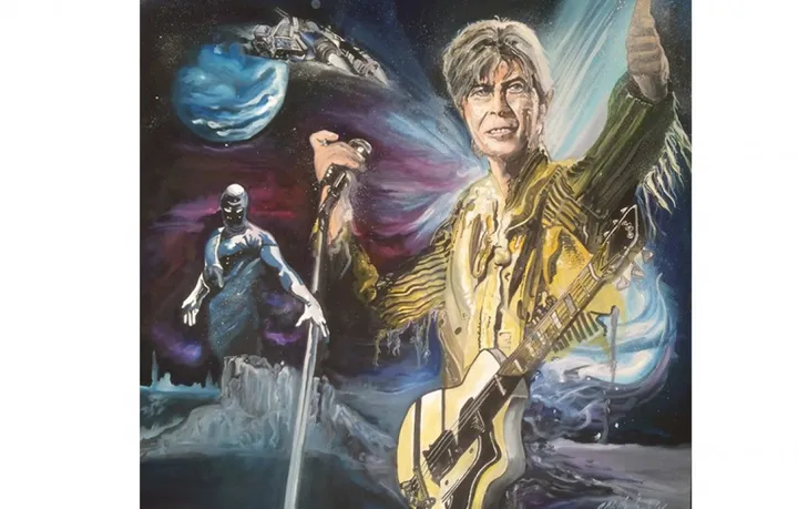 mr Bowie, œuvre de Grant Netherlands