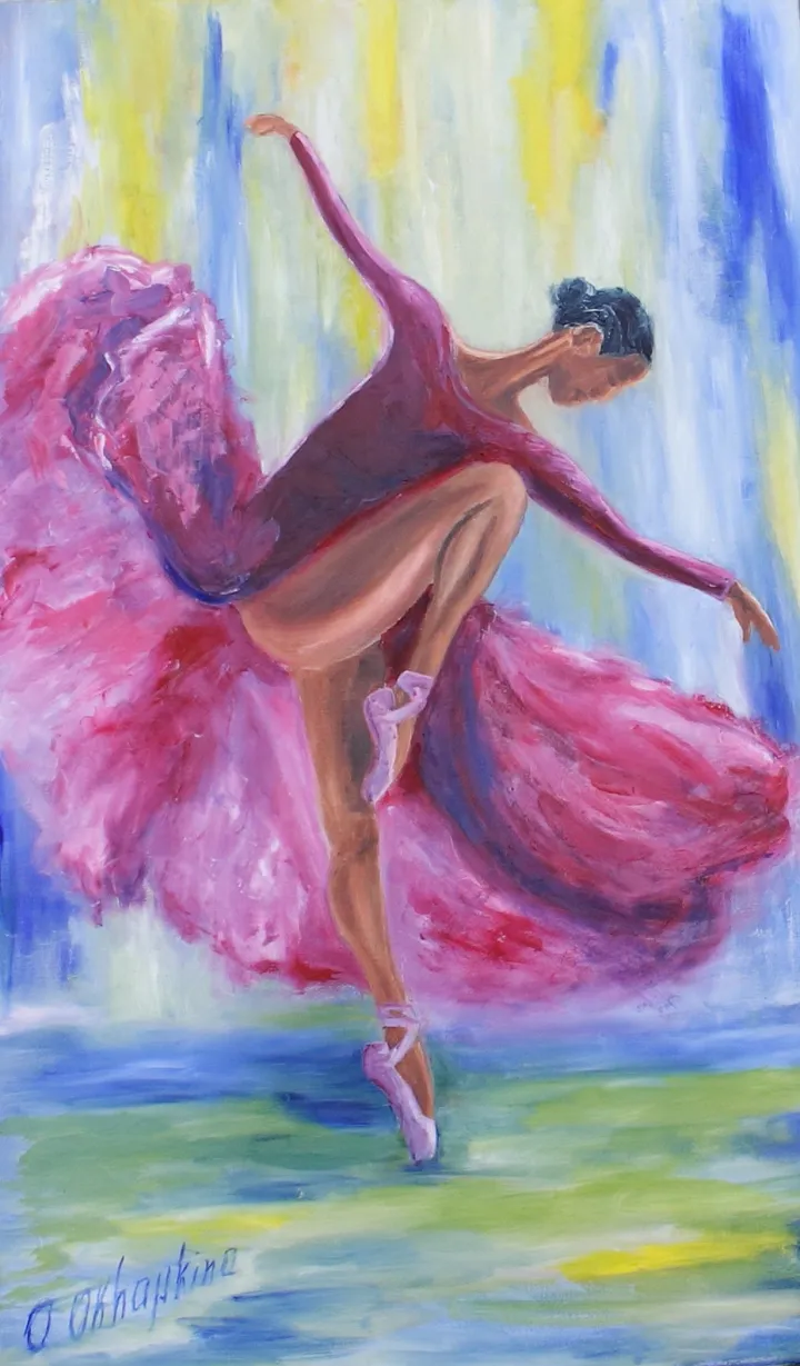 Grace 1, artwork by Oksana Okhapkina