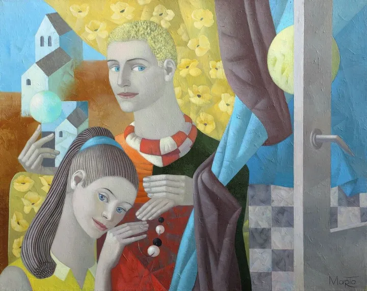 Two and Moon, œuvre de Marta Shmatava