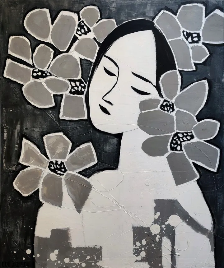 Nina, œuvre de thierry_ brusquet