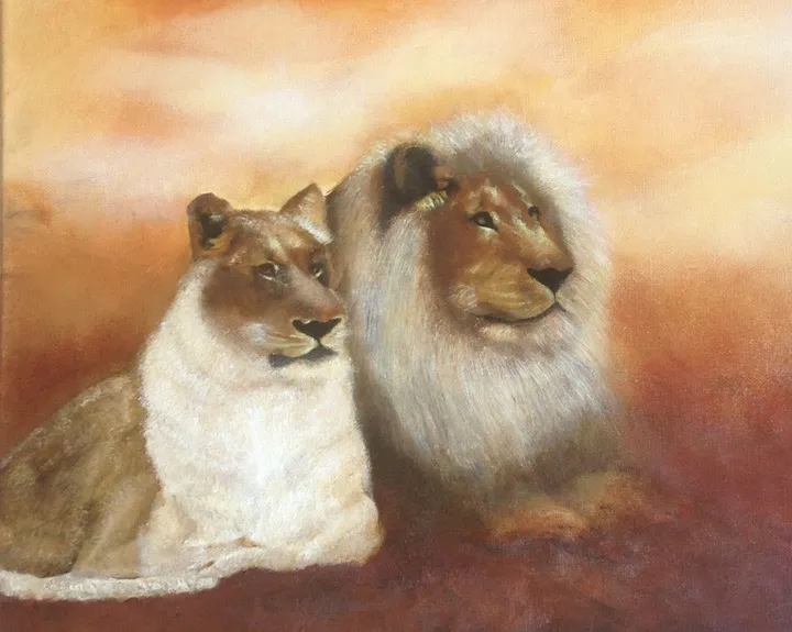 Savane, œuvre de Jacqueline Ropers