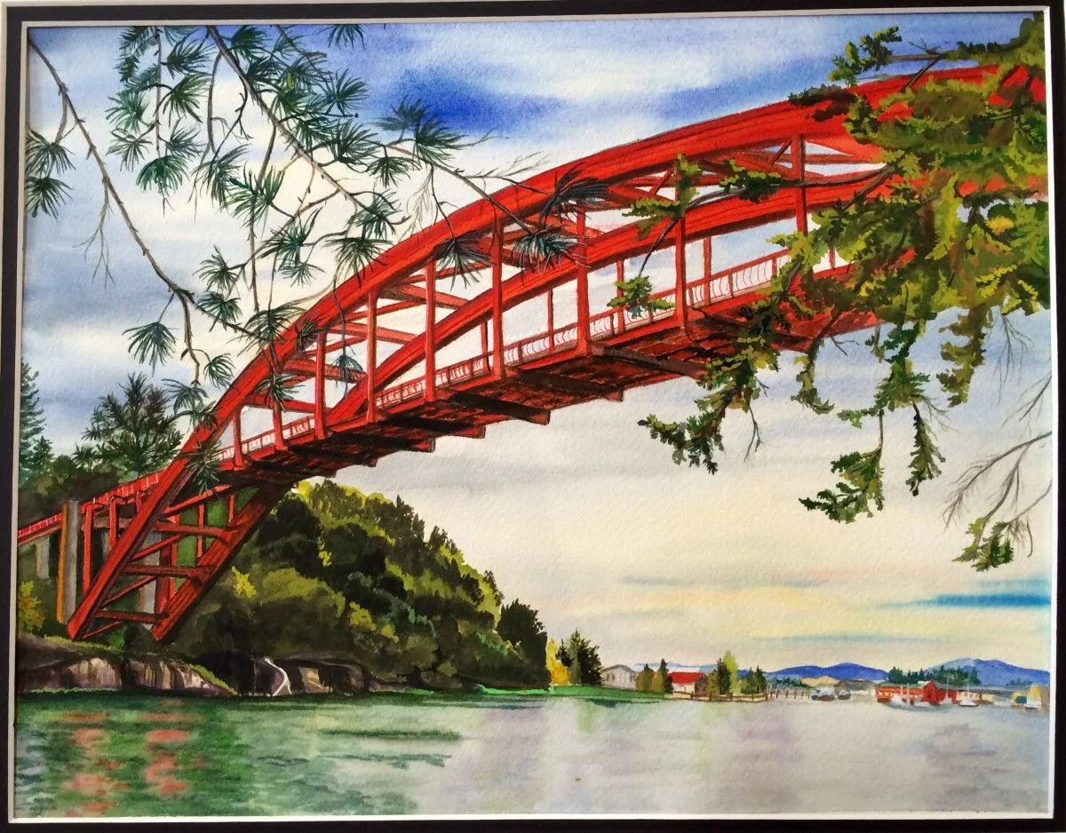 Rainbow Bridge, œuvre de Lee Hoemann