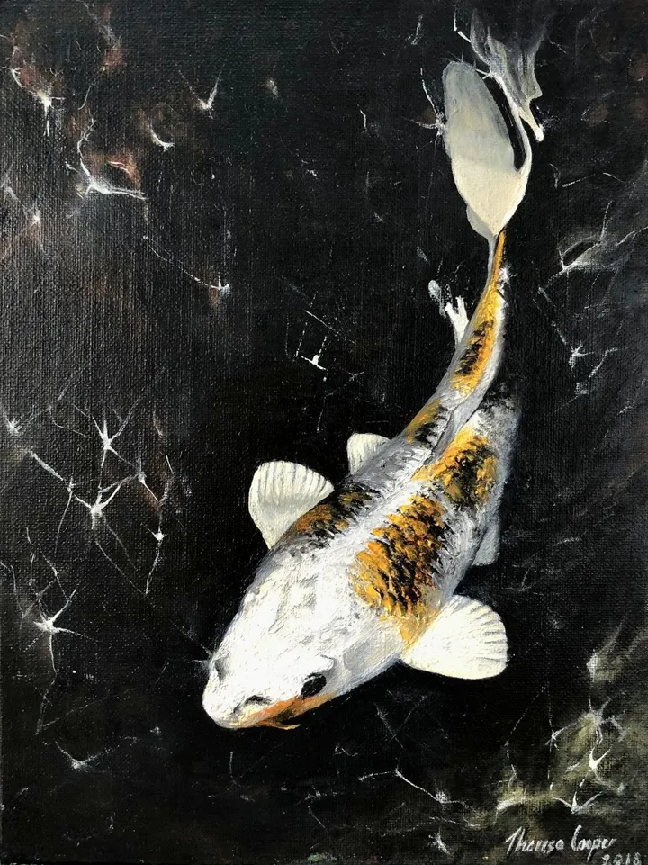 Koi: Kojak, œuvre de Theresa Cooper