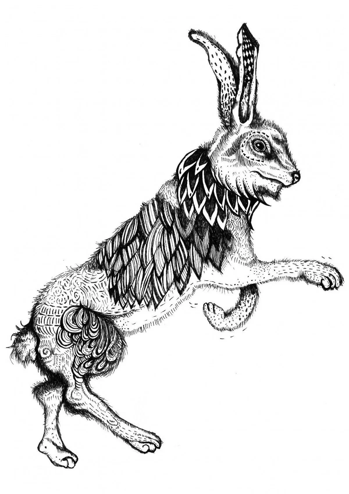 William the Rabbit, artwork by Nastasha Minyon Sale