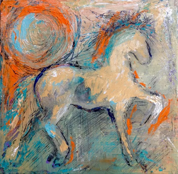 Soleil, artwork by Ursula Lampron