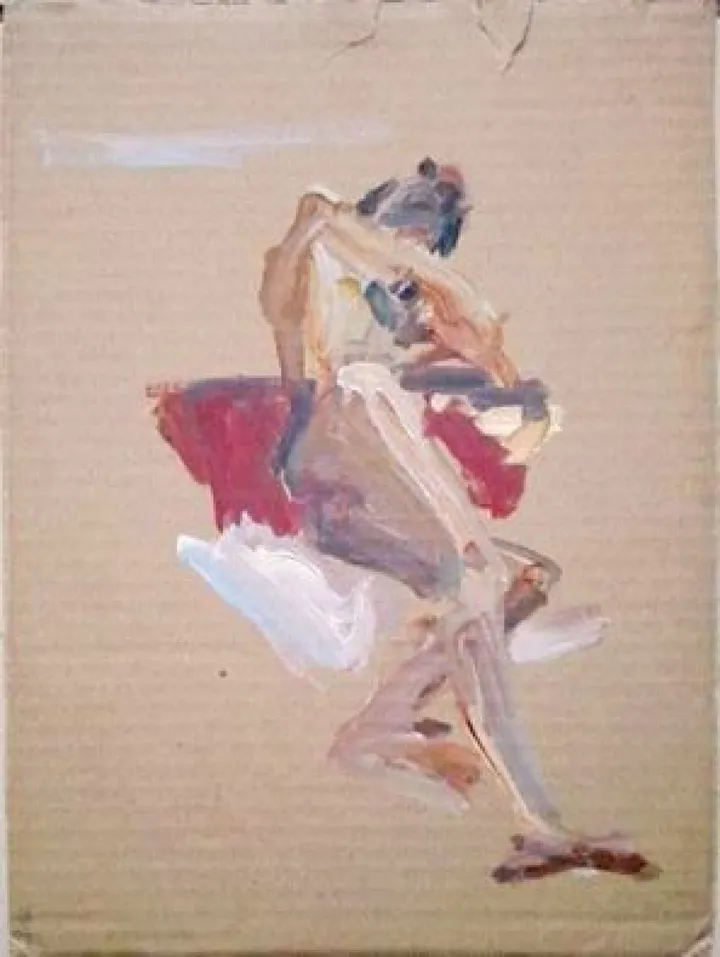 Man laying, œuvre de Caterina Drossopoulou