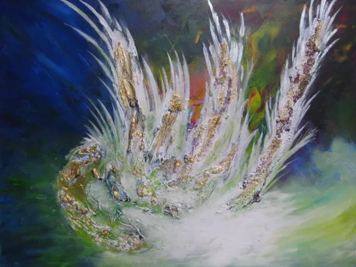 Abyssale birth, artwork by sylviane marie nardini