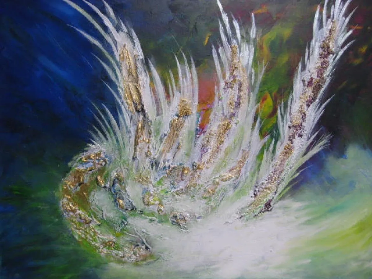 Abyssale birth, artwork by sylviane marie nardini
