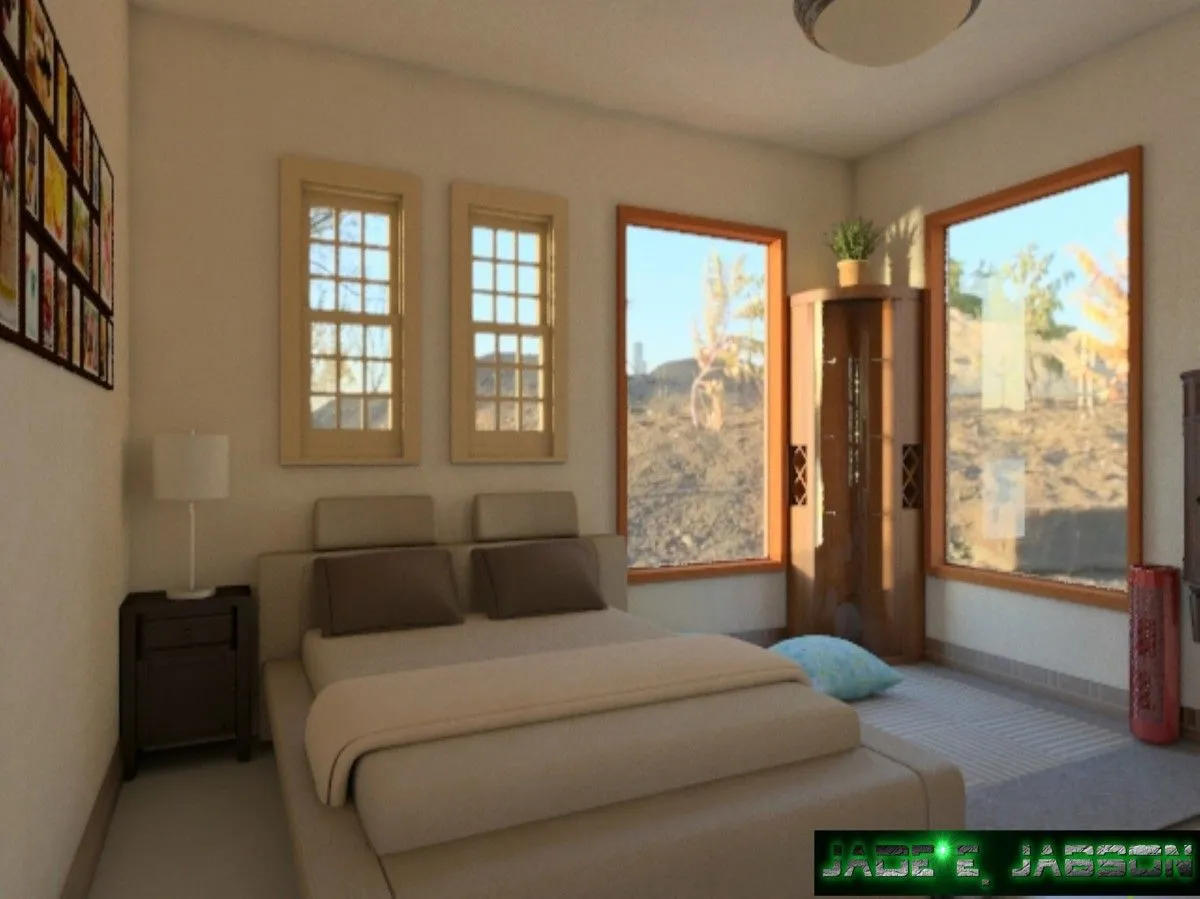 Bedroom Interior Design, œuvre de Jade Jabson