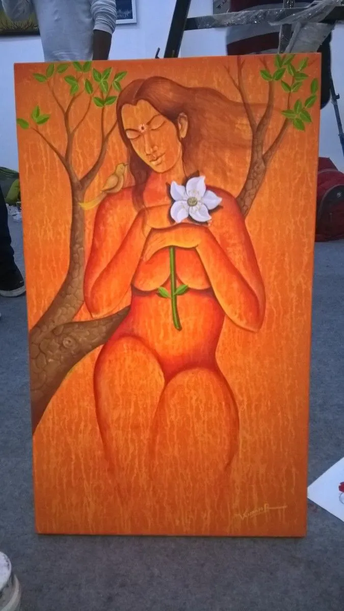 nature, artwork by vipin kumar