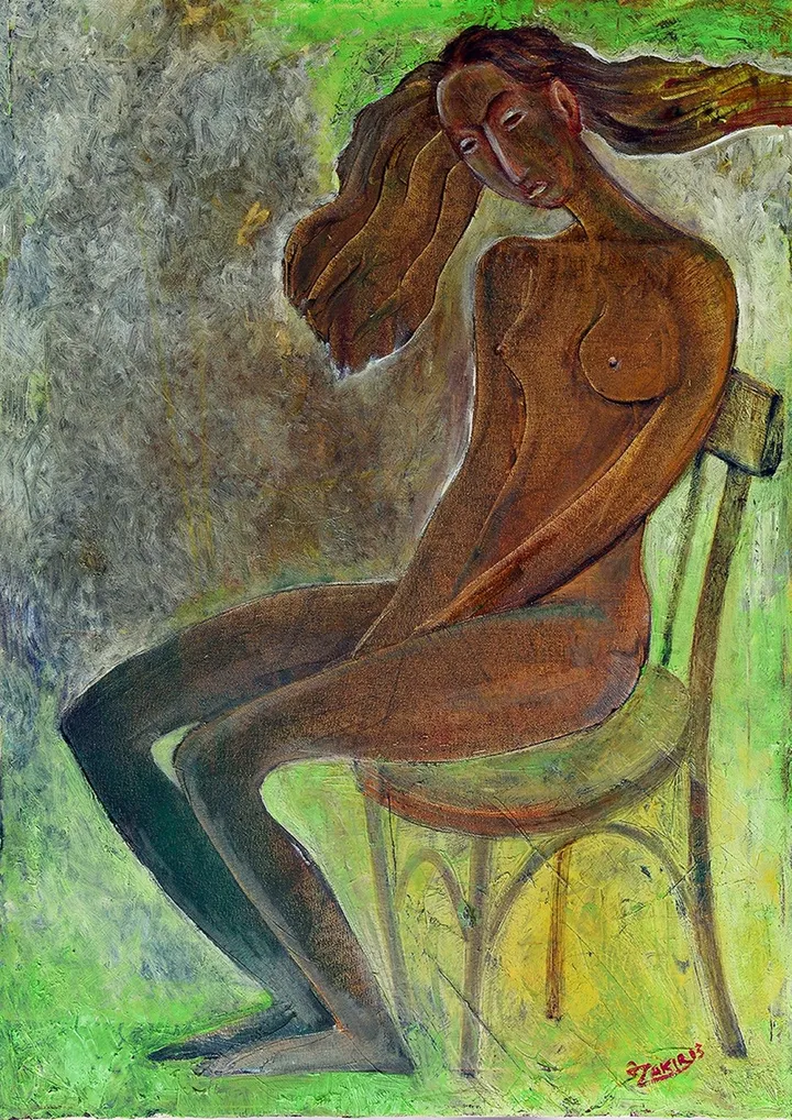 Meditation, artwork by ZAKIR AHMEDOV